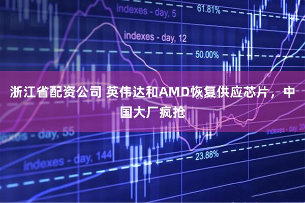 浙江省配资公司 英伟达和AMD恢复供应芯片，中国大厂疯抢